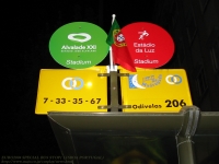 EURO2004 BUS STOP With FLAG BeꏊFX{A|gK(PORTUGAL)